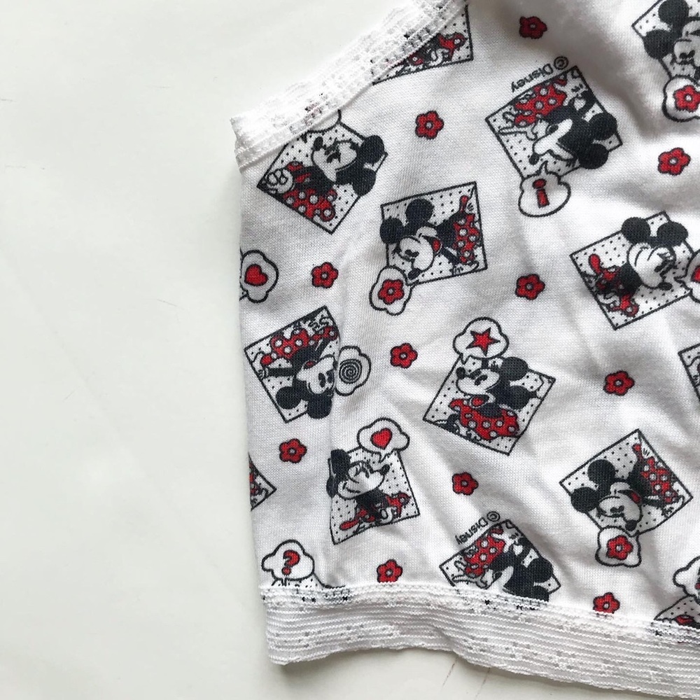 Vintage Disney Mickey Mouse crop tank top 10Y - Picture 3 of 6